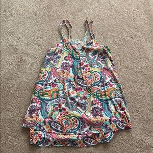 Crown & Ivy Paisley Print Dress - Multicolor